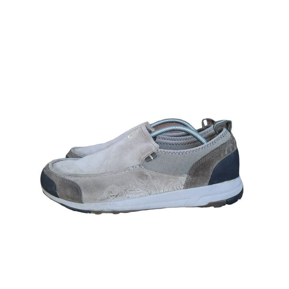 OluKai Kama Hele Slip-on Canvas Loafers Mens 12